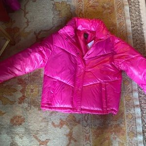 Wild Fable Pink Puffer NWT